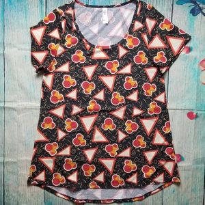 Lularoe Disney's Minnie mouse print top si…